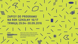 Zapisy do programu Nowe Horyzonty Edukacji Filmowej na rok 2016/2017