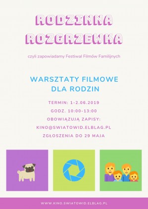 Regulamin Rodzinnych Warsztatów Filmowych