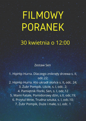 Filmowy poranek: Sen