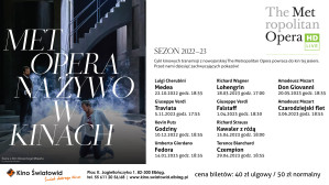Spektakle prosto z The Metropolitan Opera!